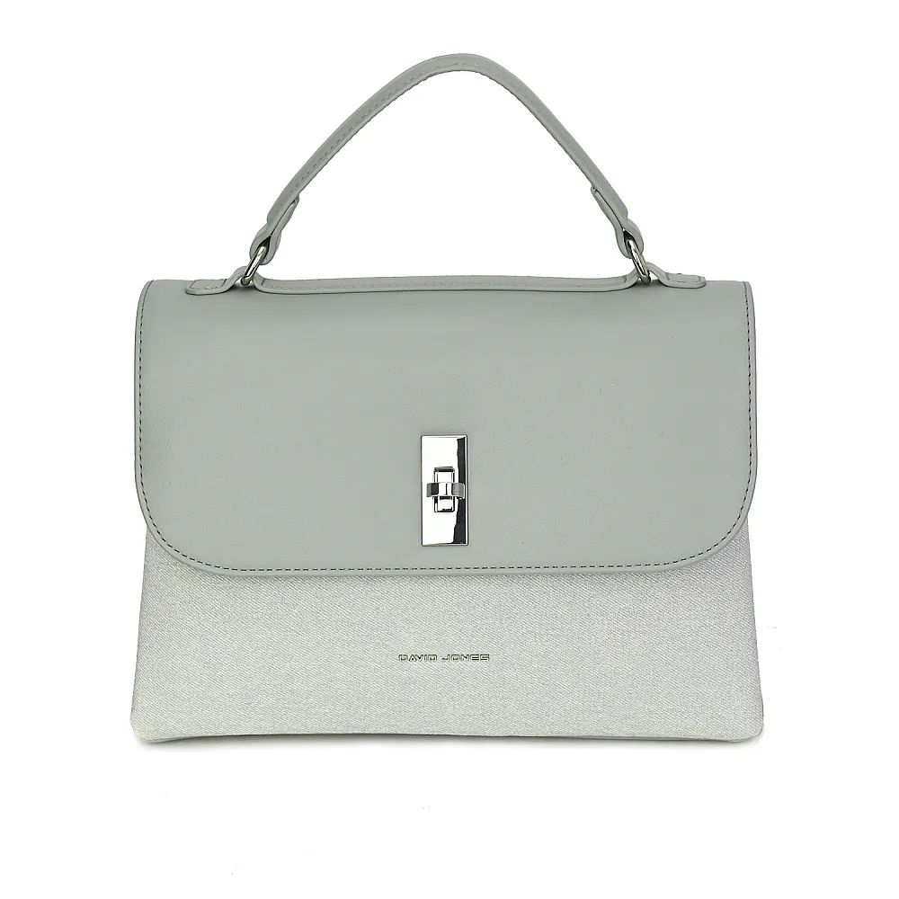 David Jones Elegantna Ručna i Shoulder Torbica sa Metalnom Kopčom