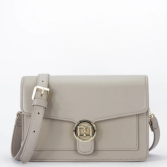 David Jones Paris Elegant Crossbody Torbica sa zlatnim detaljima