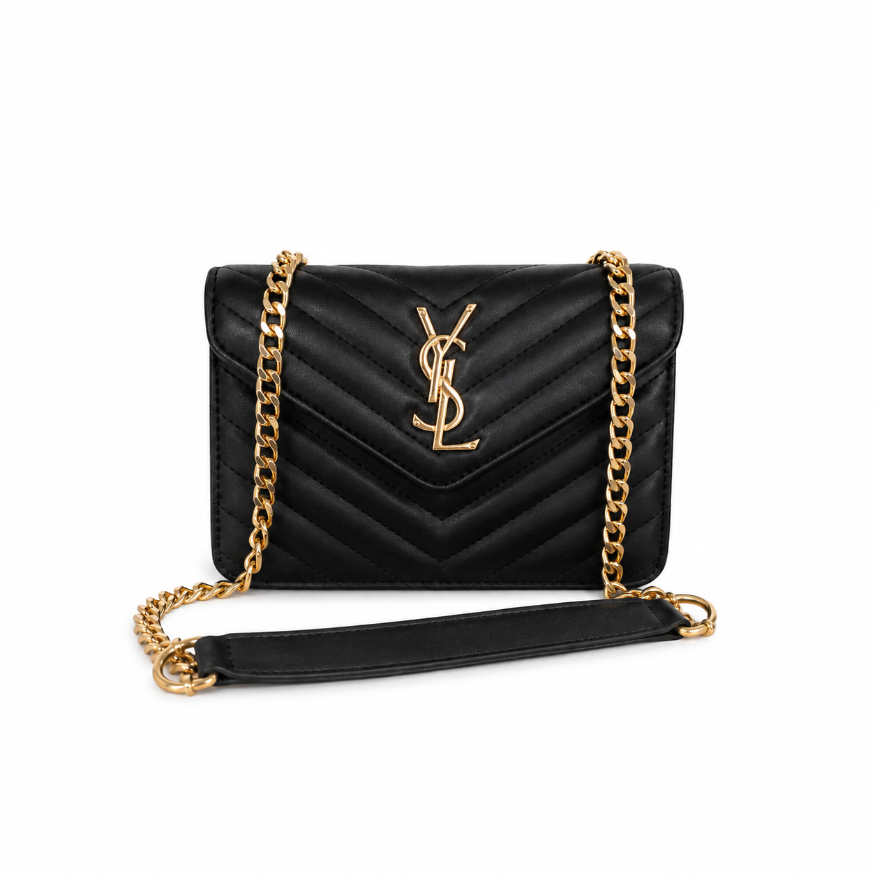 YSL Inspired Quilted Chain Bag